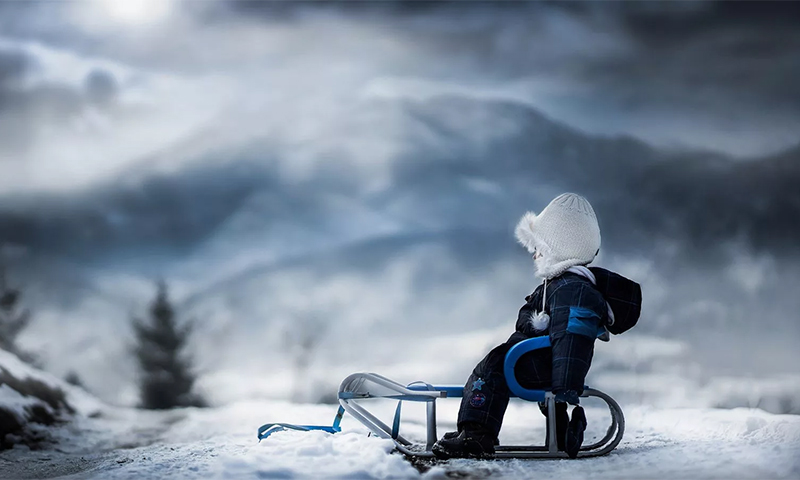Traîneaux pour enfants