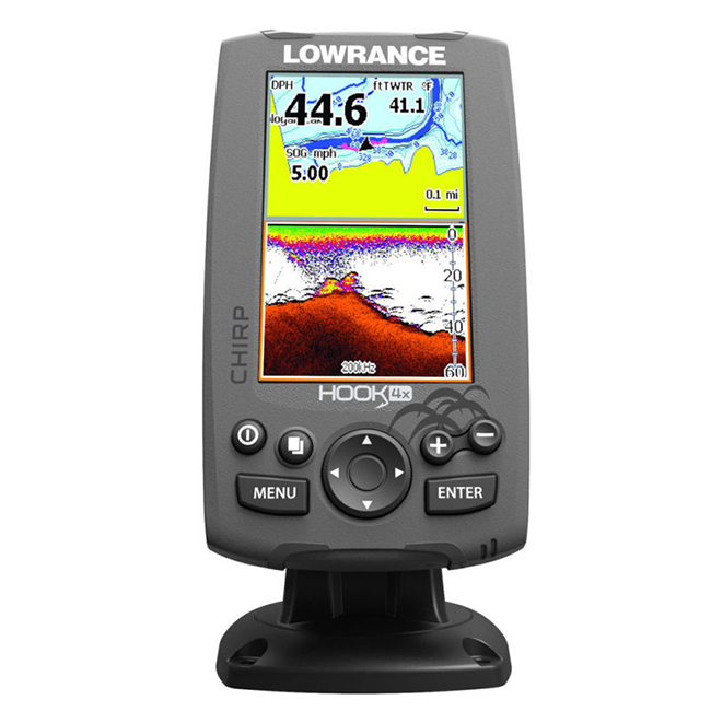LOWRANCE HOOK-4 - transducteur inclus