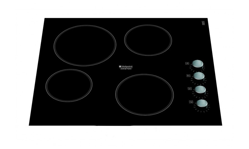 Hotpoint-ARISTON KRM 640 C - disposition inhabituelle des brûleurs