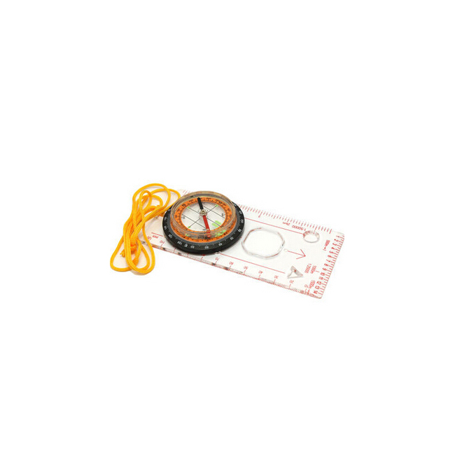 Kromatech 42 mm avec une règle et une loupe - pour des calculs précis sur la carte