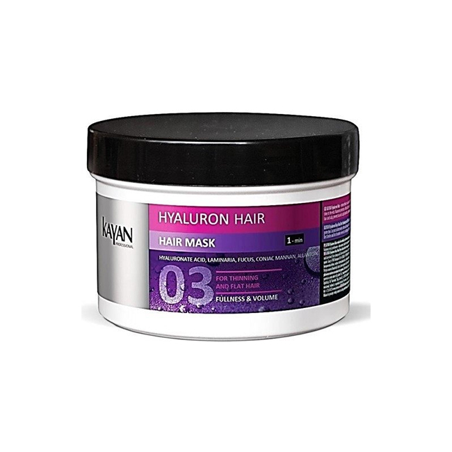 KAYAN Hyaluron Hair Mask - masque hydratant, donnant du volume