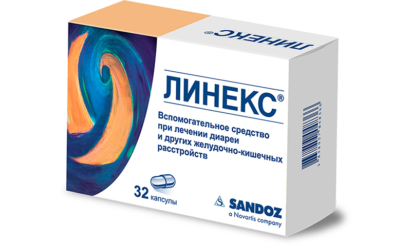 SANDOZ Linex - toutes les bactéries nécessaires dans une capsule