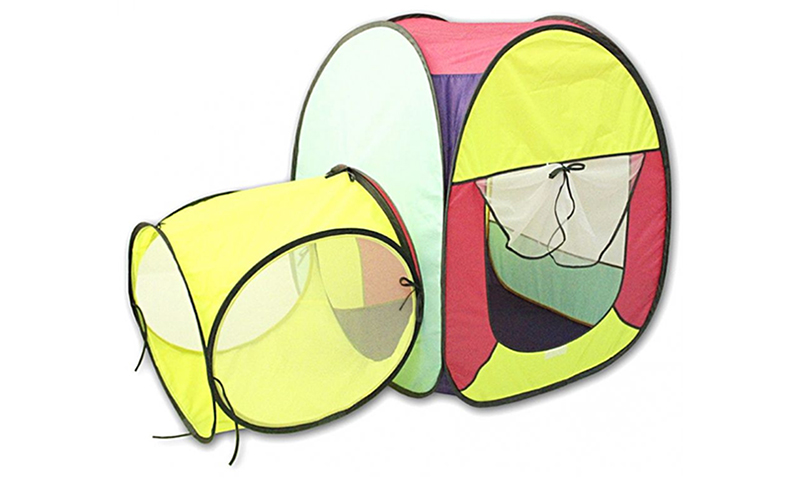 BELON Rainbow house with tunnel - pour le développement de l'imagination de l'enfant