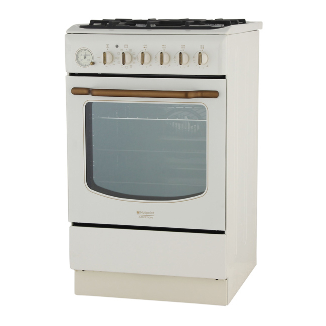 Hotpoint-Ariston HT5GM4AF - cuisinière puissante et fonctionnelle