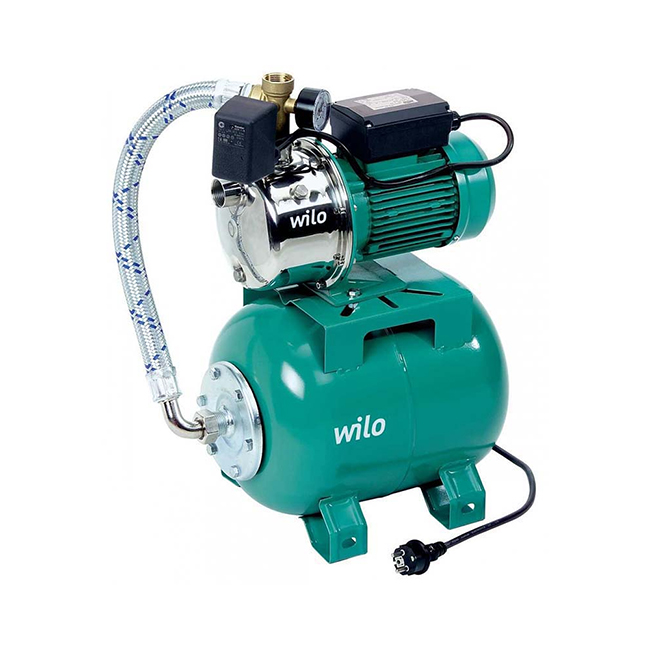 Wilo Jet HWJ 20 L 202 - station de pompage de surface à amorçage automatique pour le système d'alimentation en eau de l'appareil