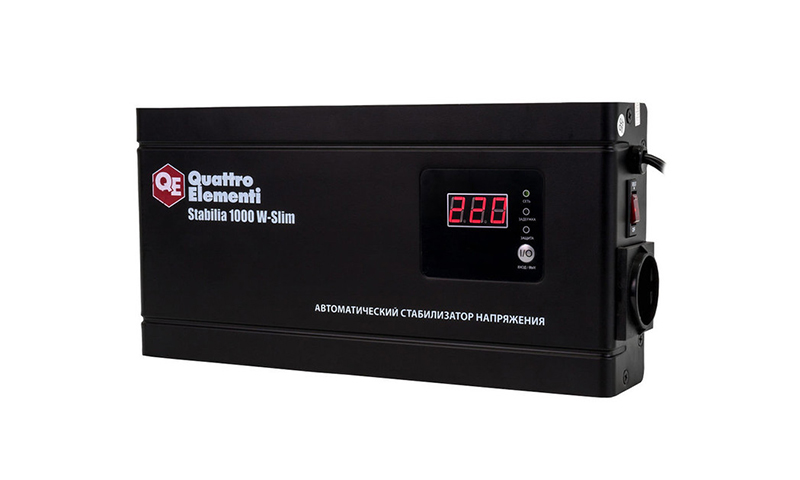 QUATTRO ELEMENTI Stabilia 1000 W-Slim - solution intérieure