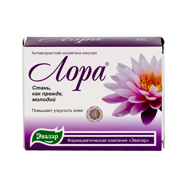 Laura (Evalar) - un complément alimentaire avec un complexe de vitamines