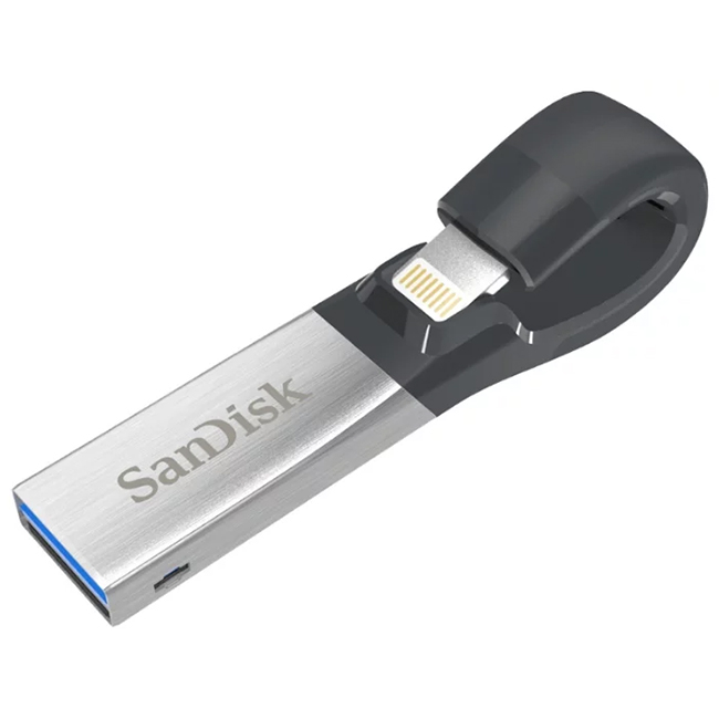 SANDISK iXpand - un grand lecteur flash avec des fonctionnalités avancées