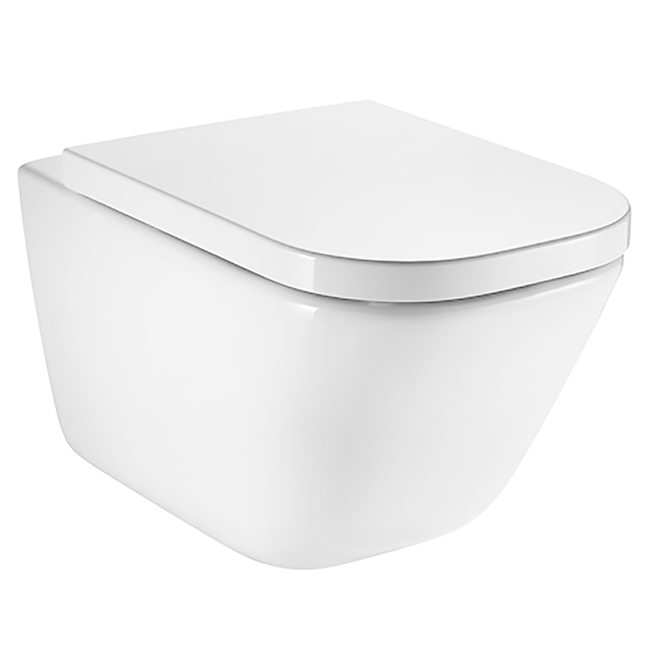 Roca The Gap 34647L000 - une toilette sans rebord aux caractéristiques équilibrées