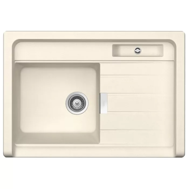 Schock Grando 90 - évier de cuisine rectangulaire en granit artificiel avec une aile