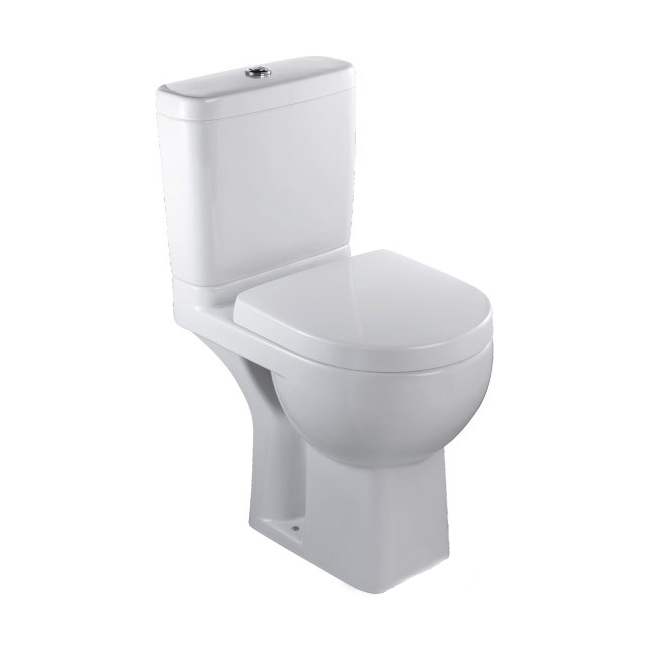 Jacob Delafon Odeon Up 18557K - Toilettes à fond angulaire (France) avec citerne combinée
