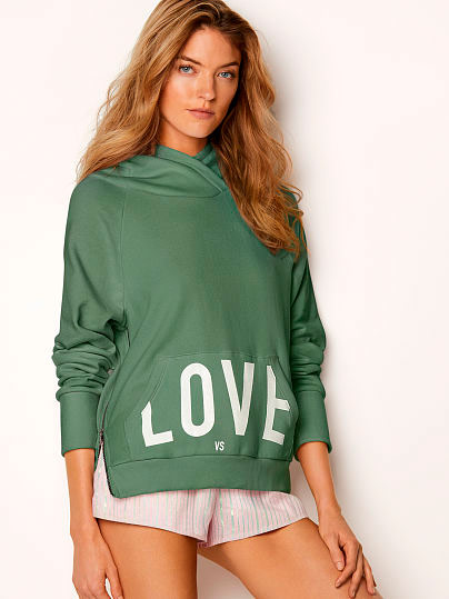 VICTORIAS SECRET Logo Sweat À Capuche
