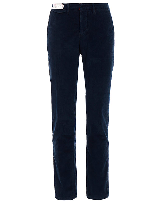 Pantalon en velours côtelé Slim Fit INCOTEX