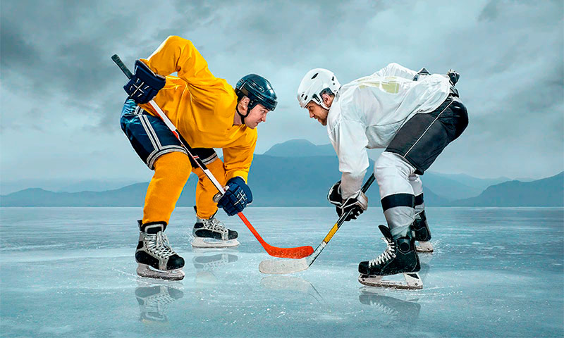 bâton de hockey