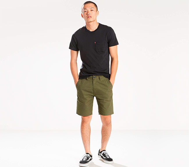 LEVIS Short Chino Droit