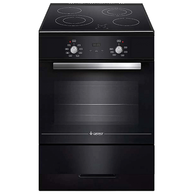 Gefest 6560-03 0058 - une bonne cuisinière électrique bon marché