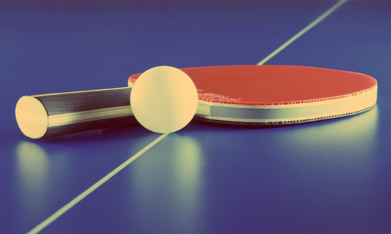 Combien coûte une raquette pour le tennis de table