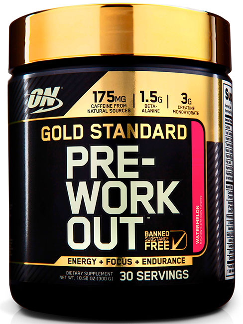 Gold Standard Pré Entraînement Optimum Nutrition