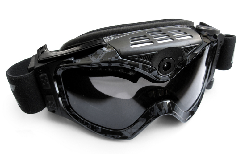 Lunettes avec caméra d'action intégrée