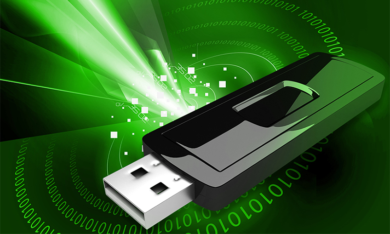 Le principe de fonctionnement et le lecteur flash de l'appareil