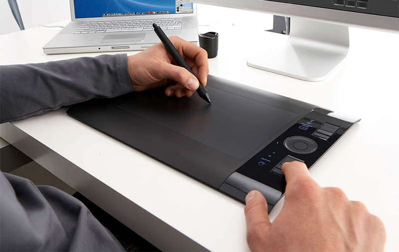 Options de sélection de la tablette graphique