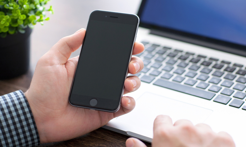 Le principe de fonctionnement et l'appareil iPhone