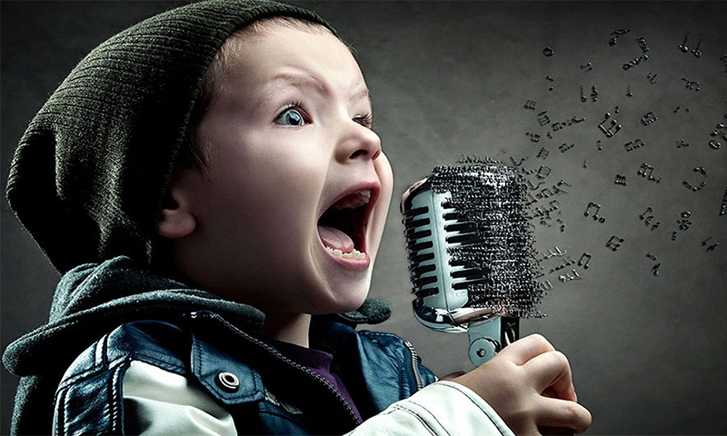 Options de sélection du microphone