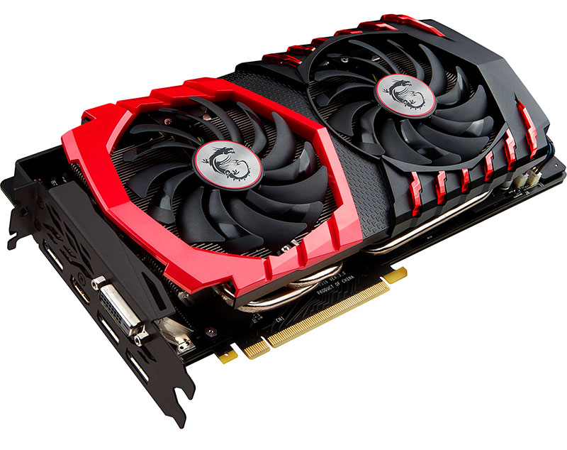 MSI GeForce GTX 1070 PCI E 3.0 à 1607 Mhz