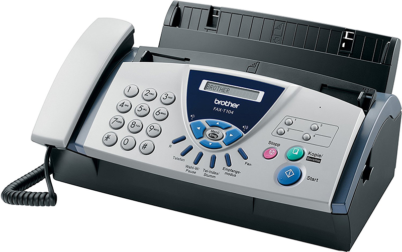Brother FAX-T104 - Photocopieur fax pour petites entreprises