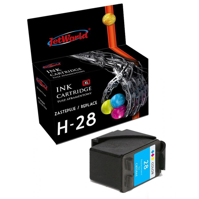 JetWorld JWI-H28CMYR - La meilleure cartouche d'encre compatible jet d'encre