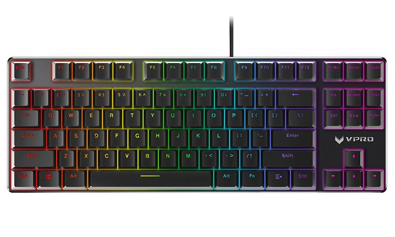 Rapoo V500RGB Alloy - Clavier compact TKL