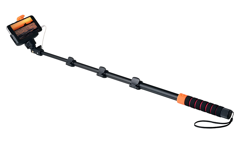 Grand-X Pro Jack 3.5 (MPGPAJ3LBR) - le plus long bâton de selfie