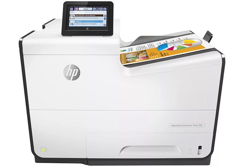 PageWide Enterprise 556dn - une imprimante pour un petit bureau