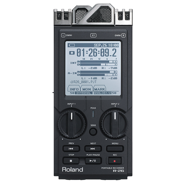 ROLAND R-26 - un système multi stéréo unique