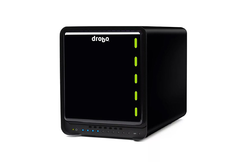 Drobo 5N - NAS expérimental pour disques à volume différent