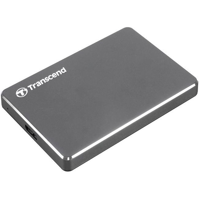 Transcend StoreJet 25C3N - Disque dur amovible ultra-fin