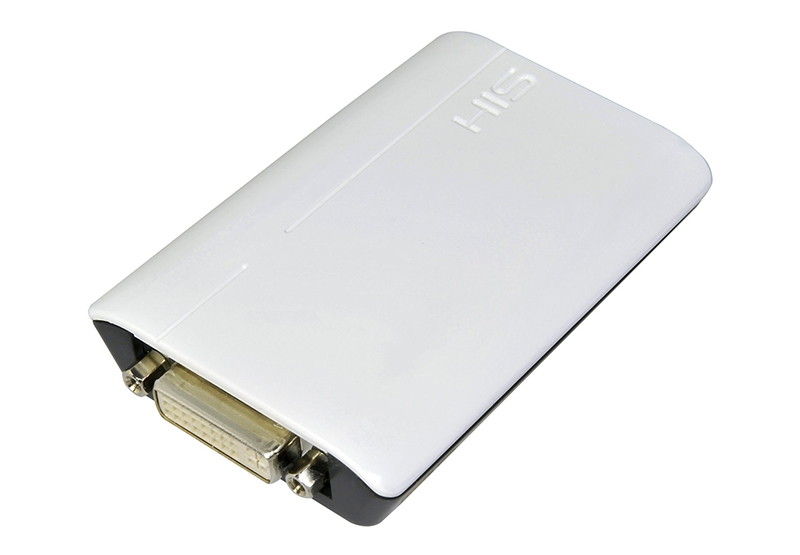 HIS Multi-View II Adapter - carte vidéo pour la configuration multi-moniteurs