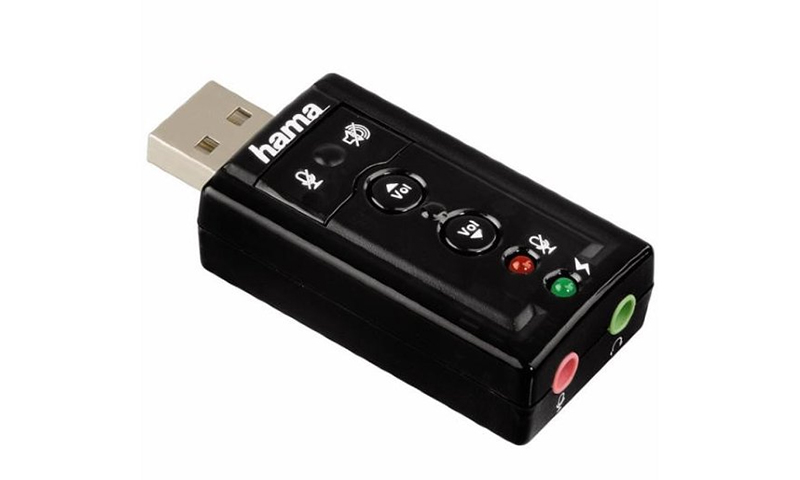 HAMA H-51620 - la possibilité d'enregistrer du son avec un microphone