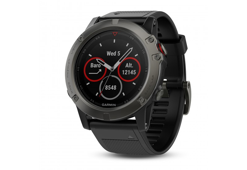 Garmin Fenix ​​5X - 16 Go de mémoire embarquée et possibilité de télécharger des cartes directement sur l'horloge