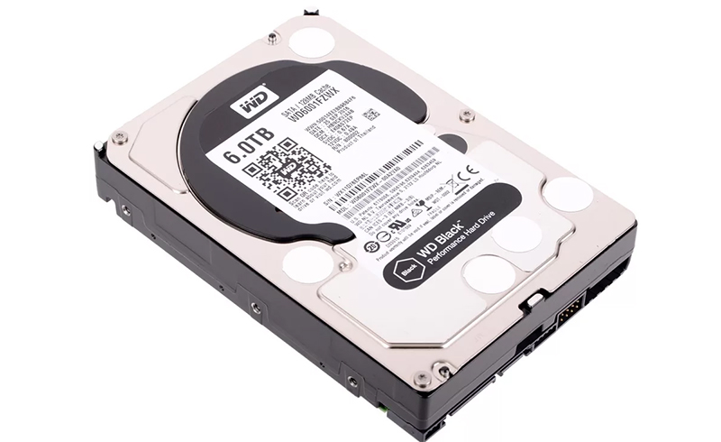 WD Black 6 To (WD6001FZWX) - le meilleur disque dur pour les ordinateurs de jeu