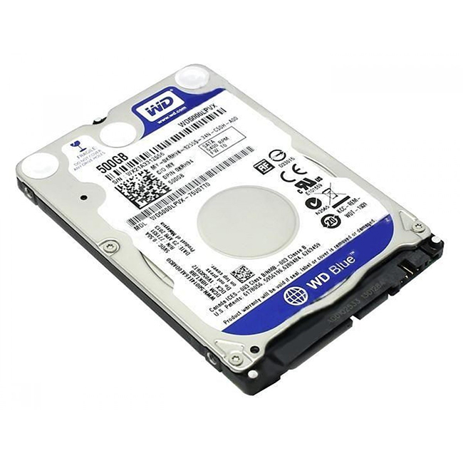 WD Blue 500 Go WD5000LPCX - Disque dur fiable pour votre ordinateur portable
