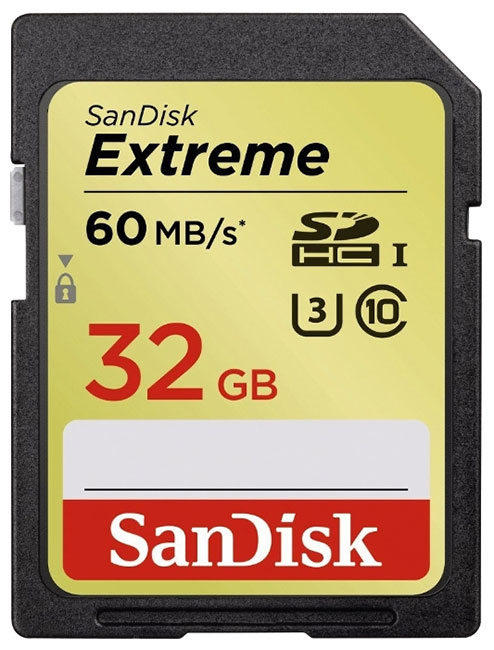 SanDisk Extreme SDHC UHS Classe 3 60MB