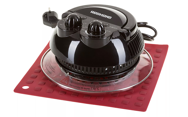 Couvercle universel du four à convection